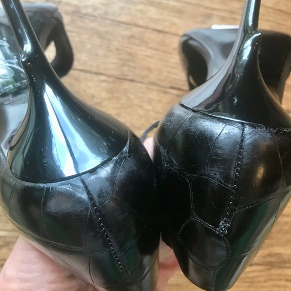 Roger Vivier Crocodile Heels
